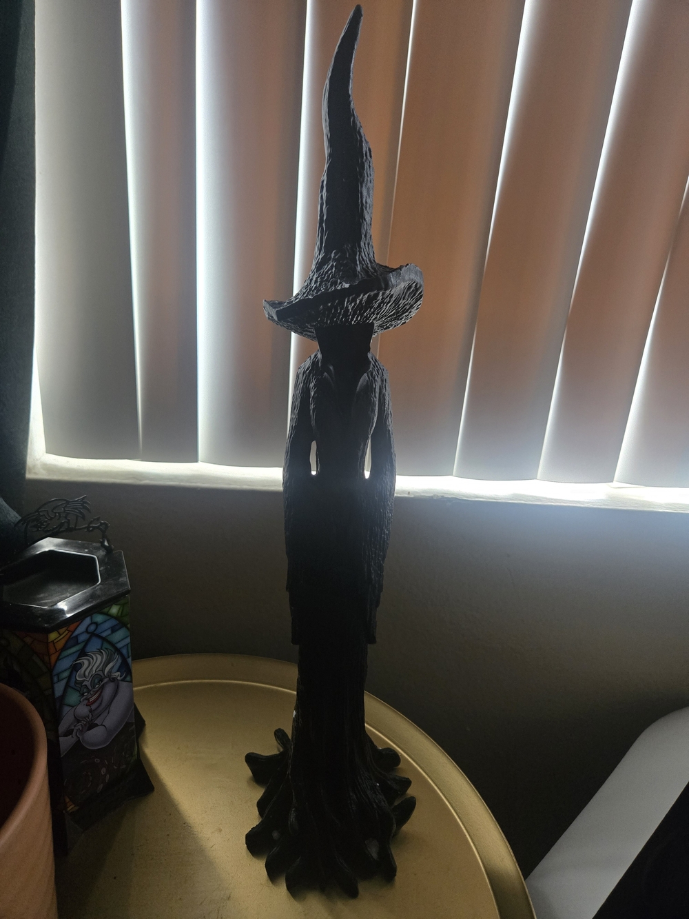 Black Witch Figurine Home Art Statue